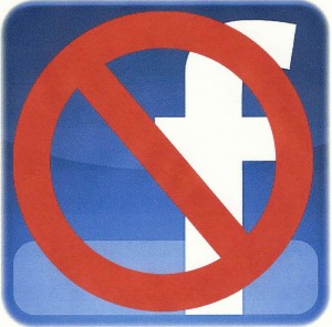 No facebook